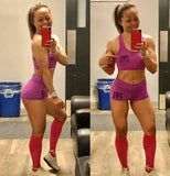 Booty Short / Sports Bra Set