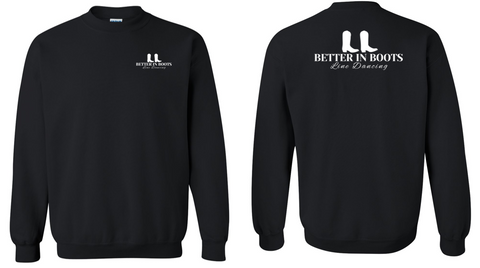 Better in Boots Crewneck Sweatshirt