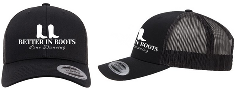Better in Boots Retro Trucker Cap
