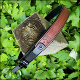 Leather Ratcheting Competition Belt