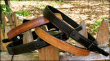 Leather Ratcheting Competition Belt
