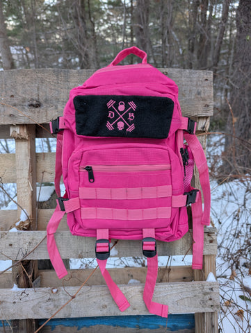 gym mini backpack Mini Tactical Gym Backpack Pink